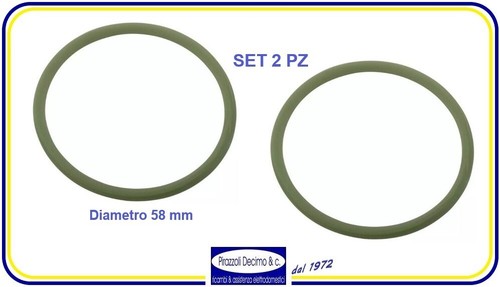 Set 2pz guarnizione sotoccoppa - guarnizione,