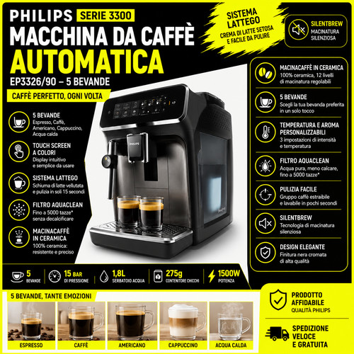 Philips serie 3300 macchina - serie,